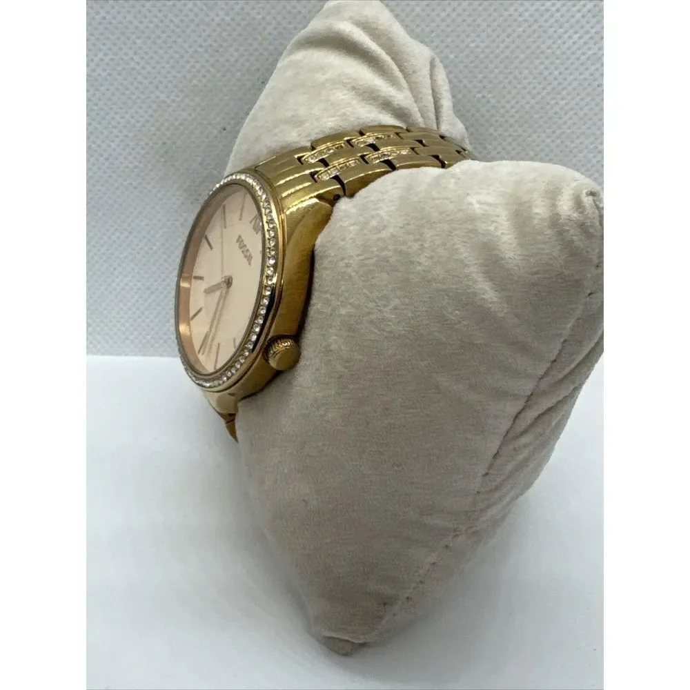 Fossil Suitor BQ3116 Women's Rose Gold Stainless Steel Analog Dial Watch JNA361